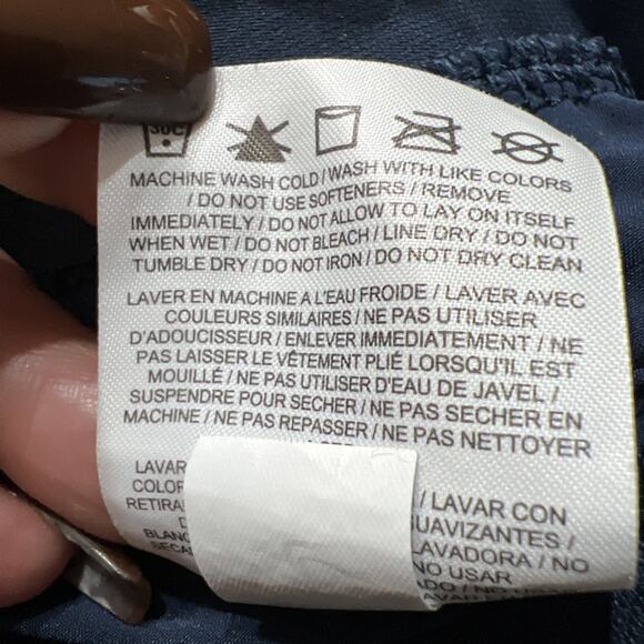 Nike Dri Fit Strike Blue Swoosh Logo Training & Running Joggers Womens Size M - Picture 8 of 11